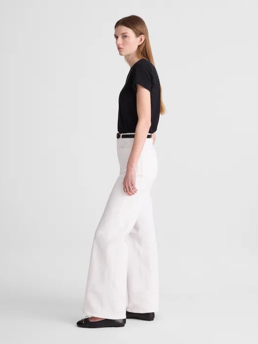 Madewell The Emmy Wide-Leg Jean in Super Stretch Denim - Picture 3 of 9